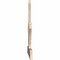 Ekena Millwork Richland Smooth Timber Gable Bracket, Douglas Fir, 84"W x 38"H x 1 1/2"D x 5 1/2"F, 11/12 Pitch GBW084X38X0206RIC00SDF - alternate 3